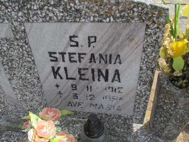 Stefania Kleina 1912 Pączewo - Grobonet - Wyszukiwarka osób pochowanych