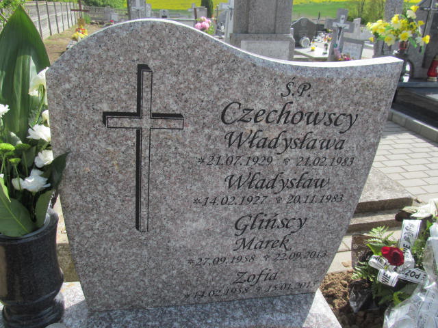 Marek Gliński 1958 Pączewo - Grobonet - Wyszukiwarka osób pochowanych
