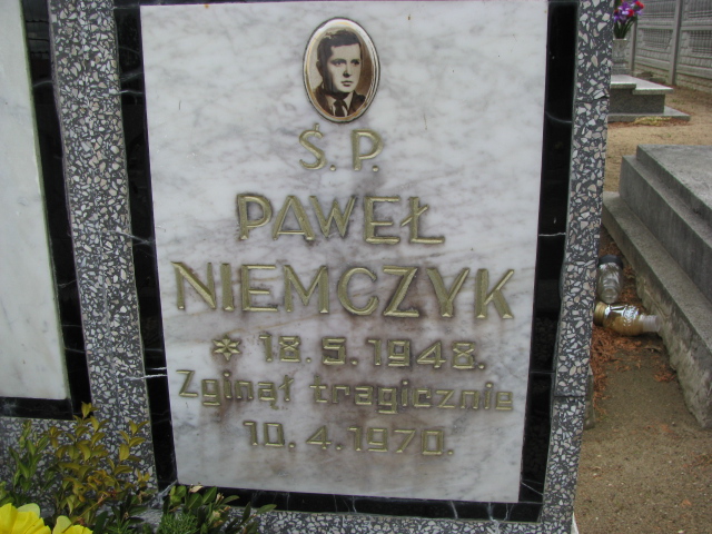 Paweł Niemczyk 1948 Pączewo - Grobonet - Wyszukiwarka osób pochowanych