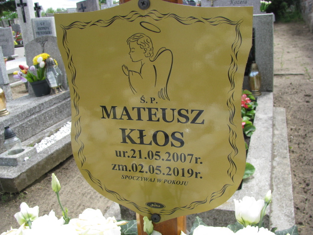 Mateusz Kłos 2007 Pączewo - Grobonet - Wyszukiwarka osób pochowanych